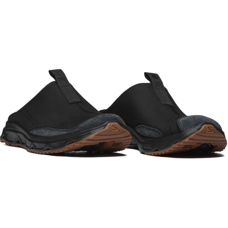 Sandalias de Diapositivas Salomon Rx Cuero Advanced Hombre Negros | MX PBUA315